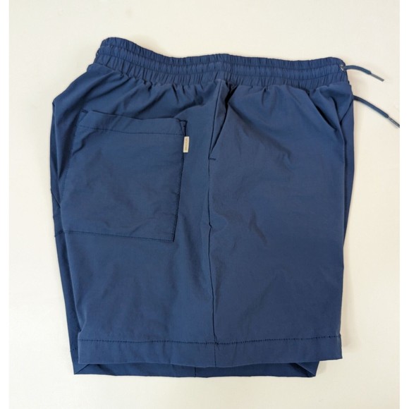 Brixton Nylon Board Shorts Swim Trunk Size Small Blue Drawstring - Picture 9 of 9